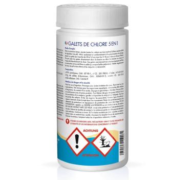 Preview: 1 kg BAYZID® Multitabs 200g 5in1 für Pools